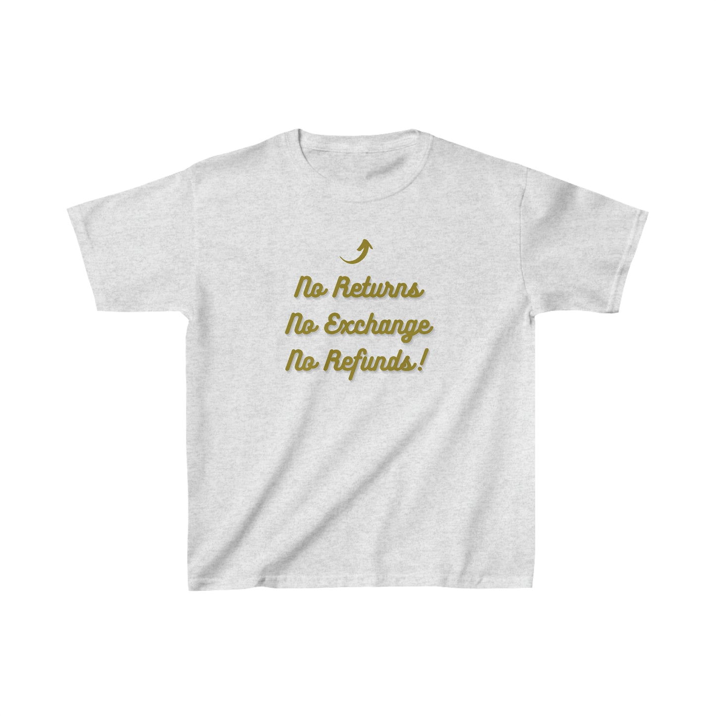 No Refunds Kids Heavy Cotton™ Tee