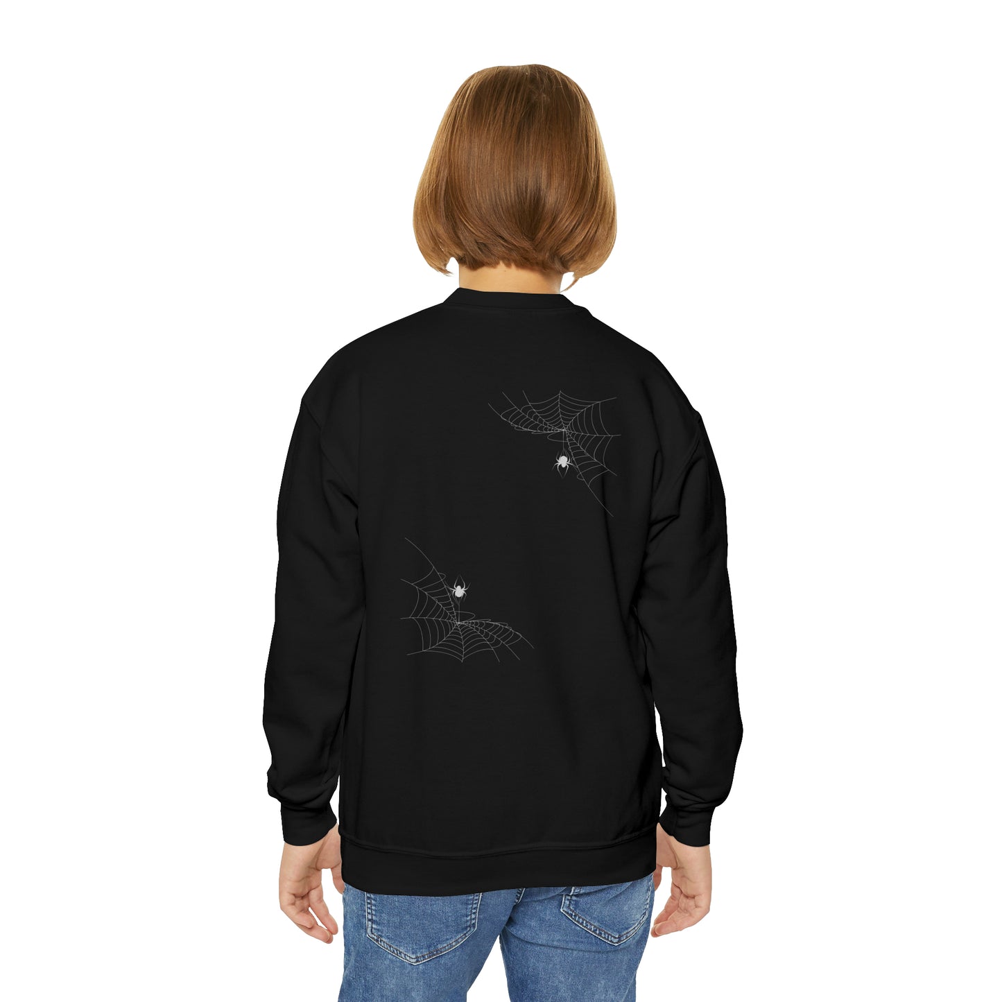 Spiderweb Youth Crewneck Sweatshirt