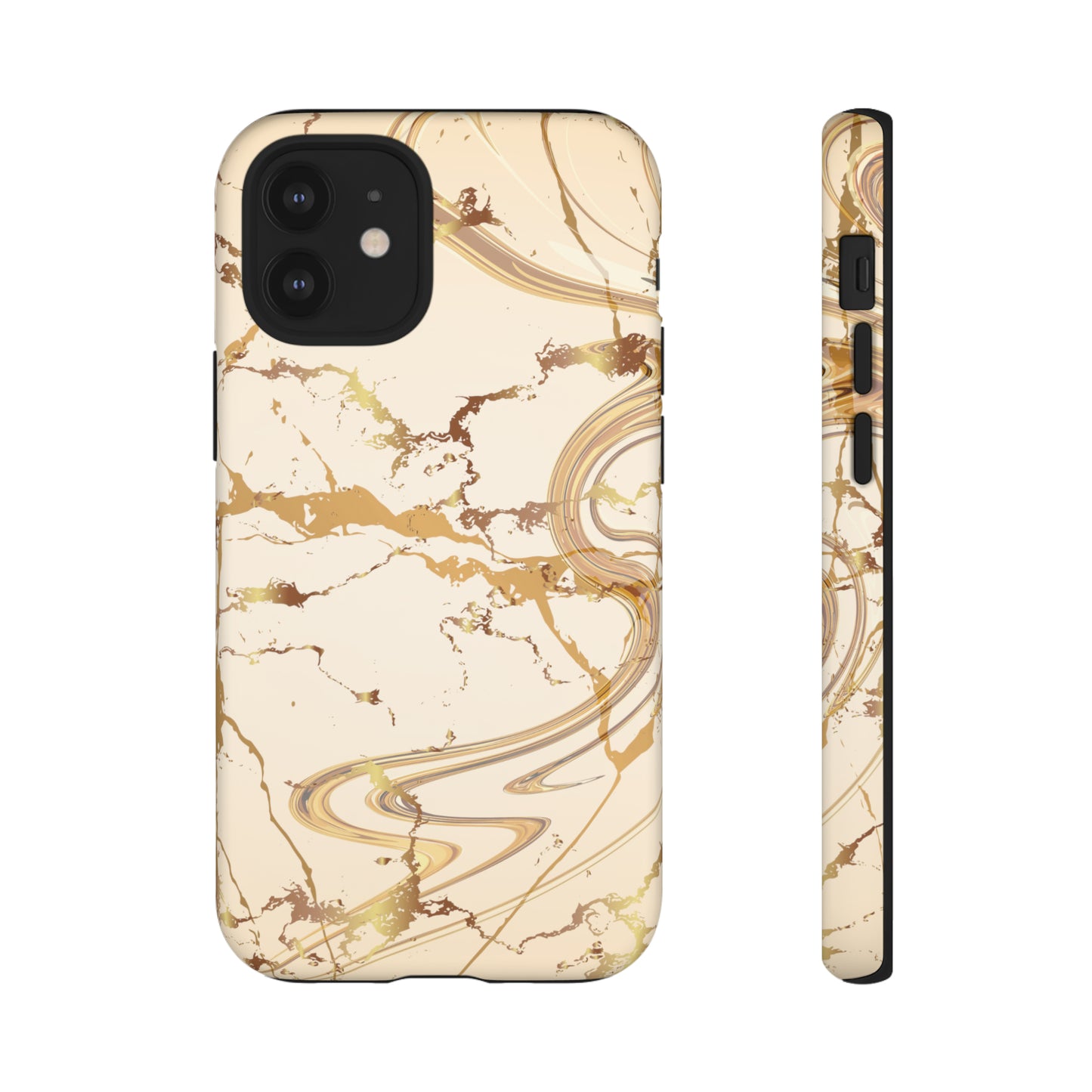 Gold Marble Tough Cases