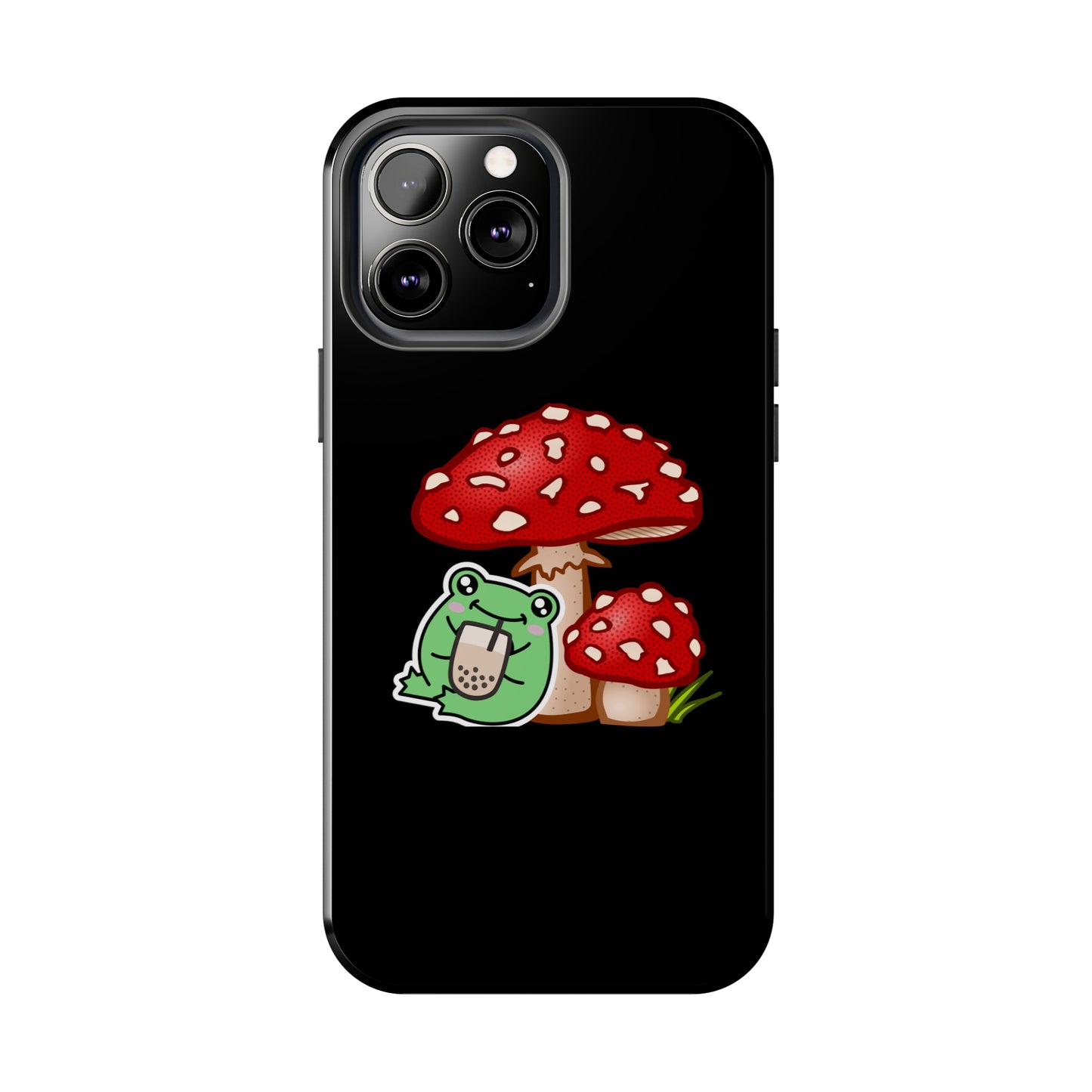 Frog Mushroom Tough Phone Cases