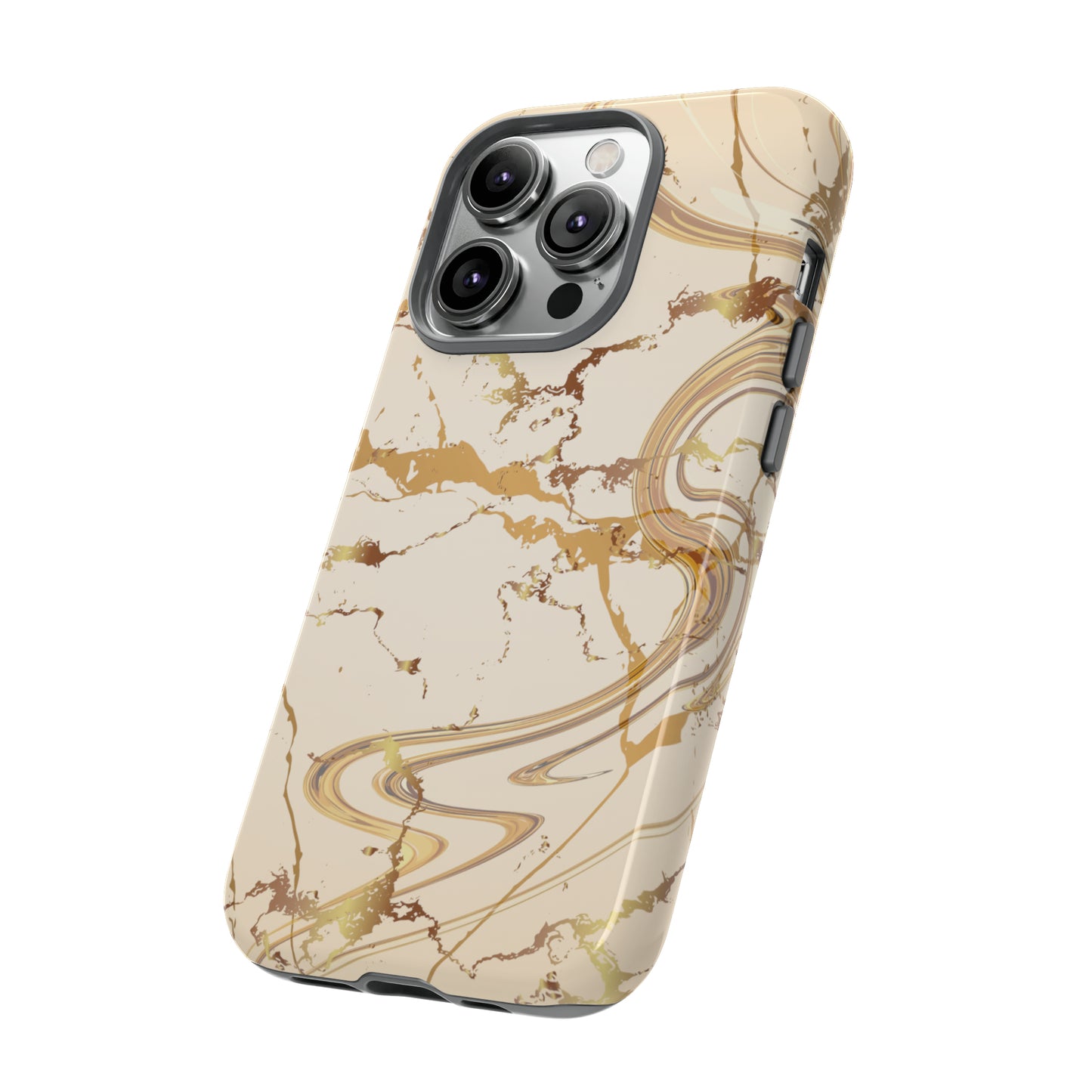 Gold Marble Tough Cases