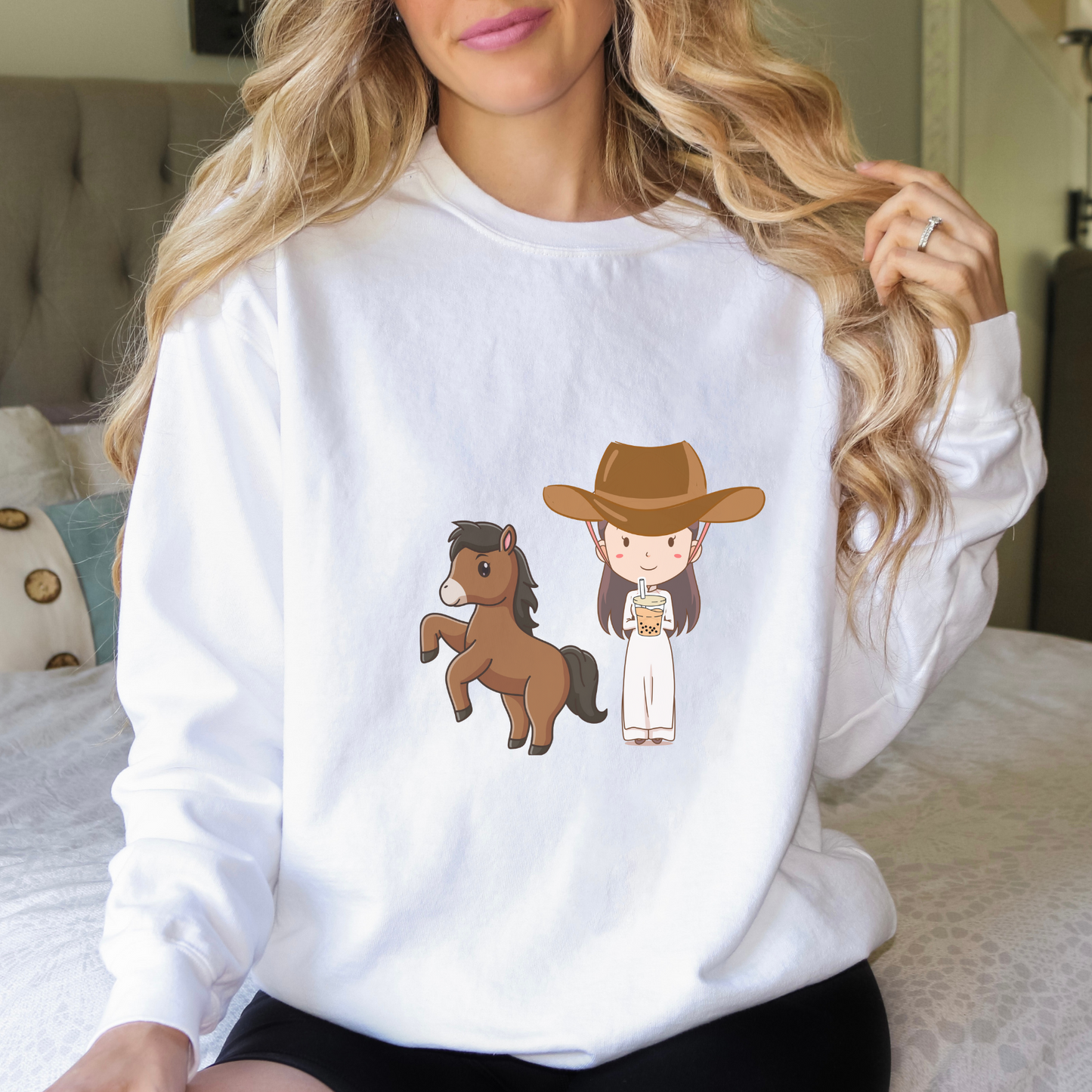 Cowgirl Unisex Sweatshirt