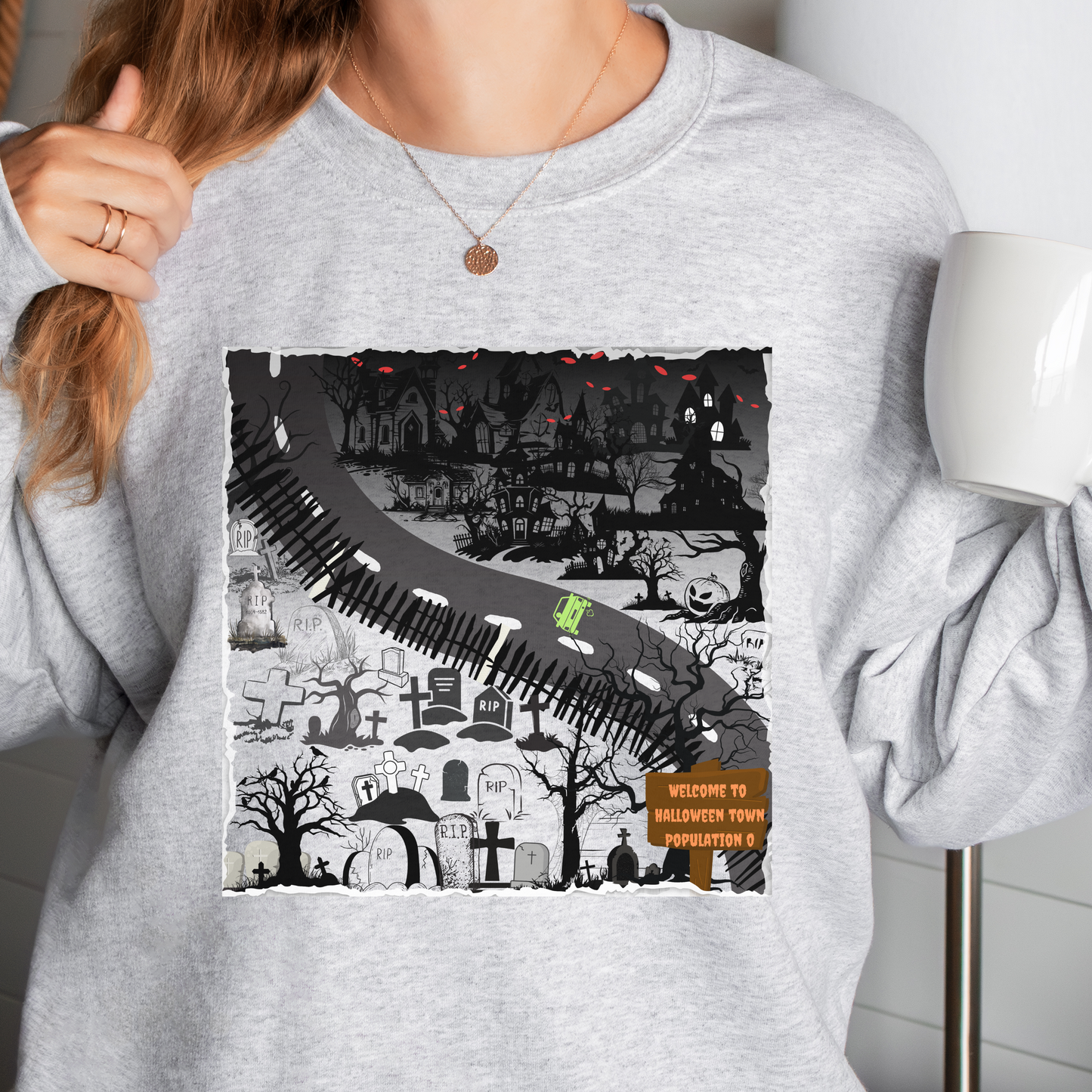 Halloween Crewneck Sweatshirt