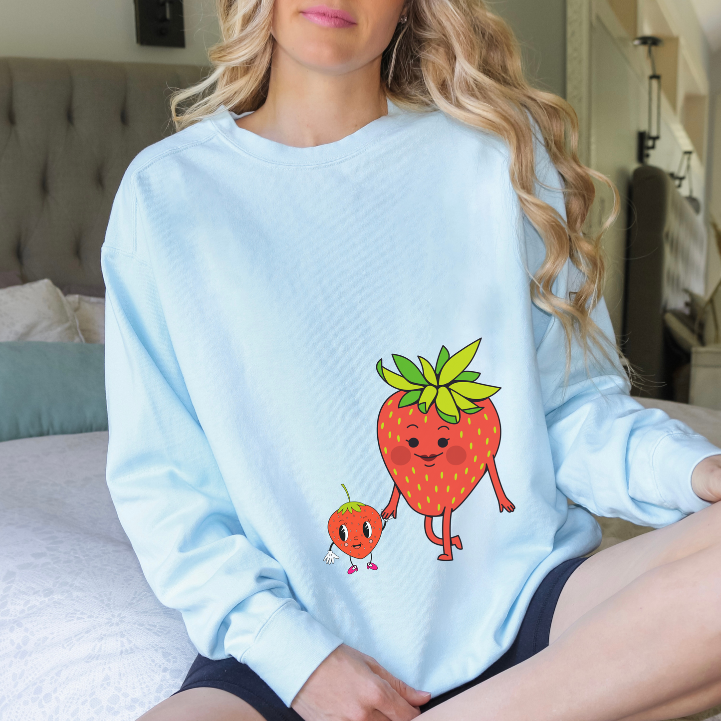 Strawberries Unisex Sweatshirt