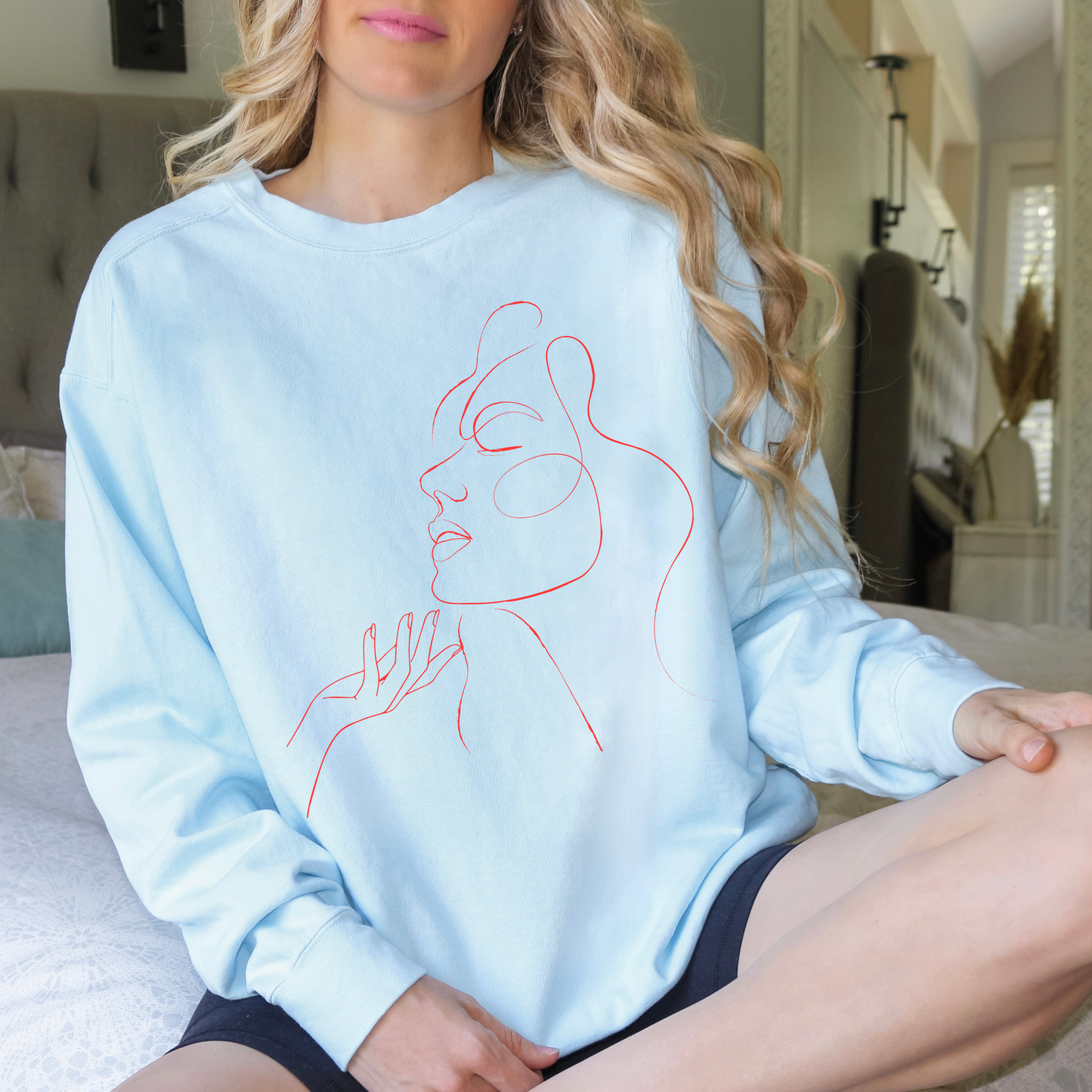 Lift Up Portrait Sweatshirt