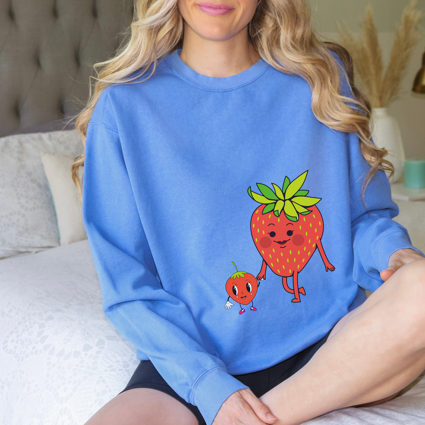 Strawberries Unisex Sweatshirt