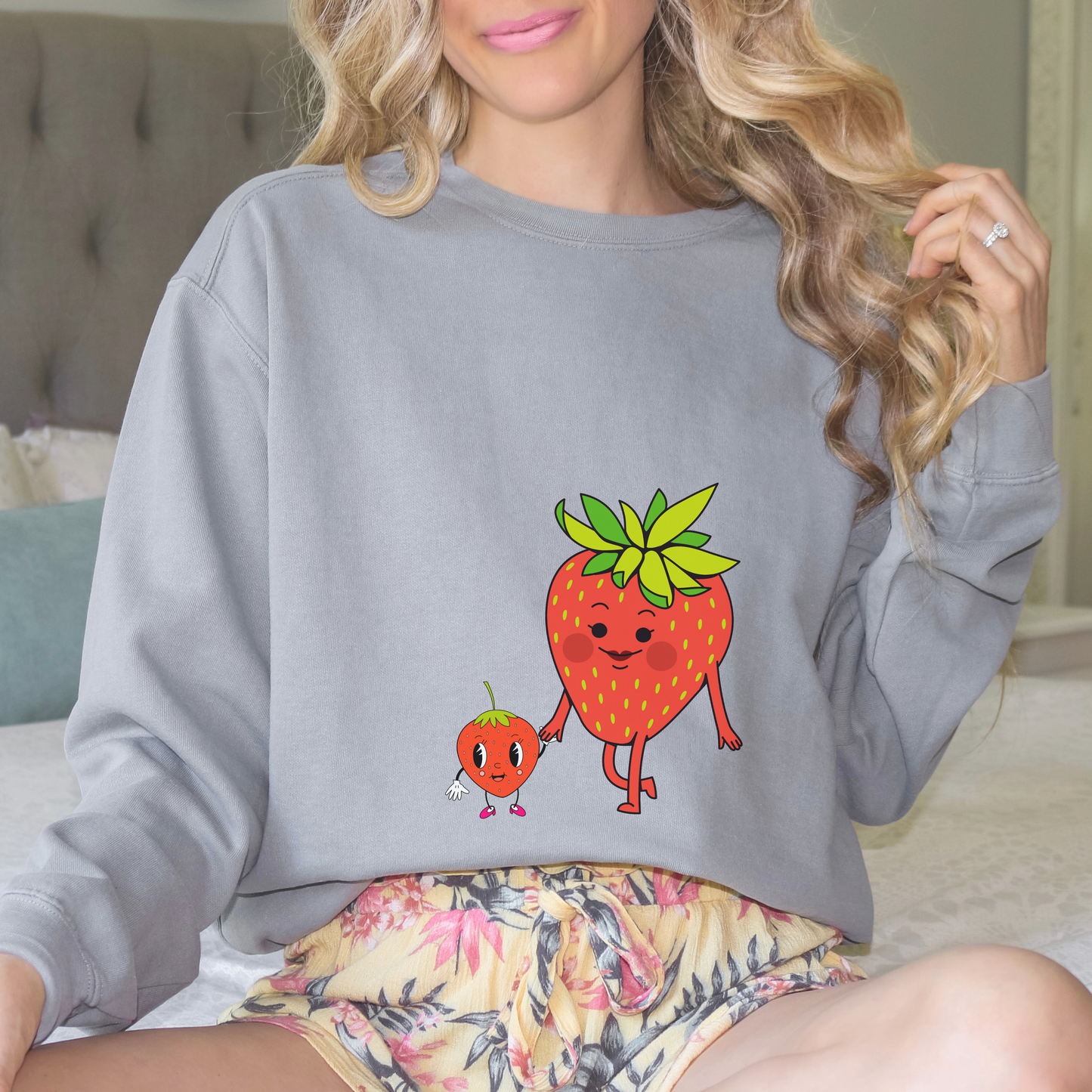 Strawberries Unisex Sweatshirt