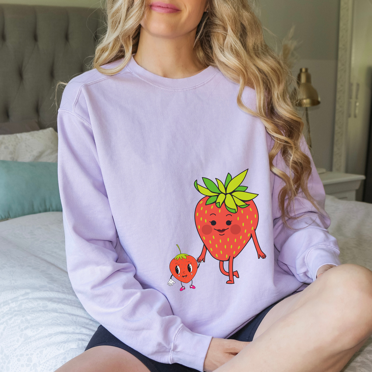 Strawberries Unisex Sweatshirt