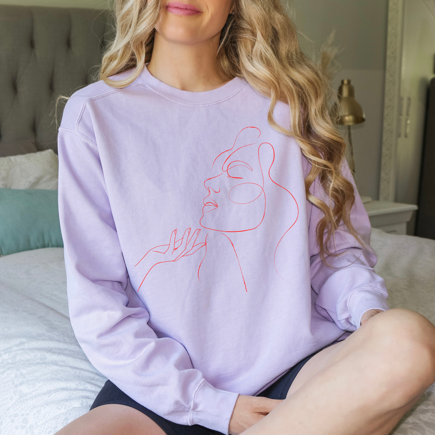 Lift Up Portrait Sweatshirt