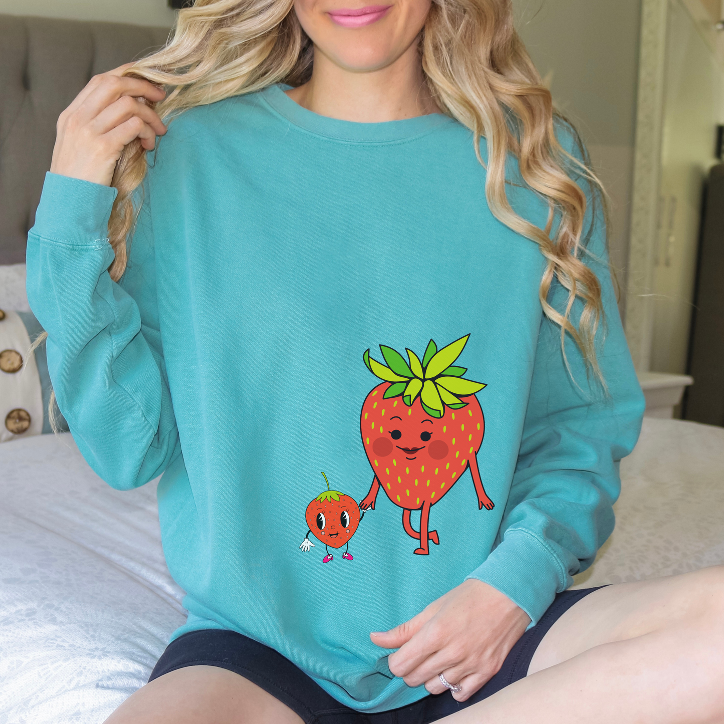 Strawberries Unisex Sweatshirt